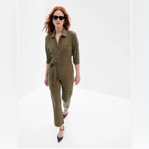 GAP jumpsuit/romper / boiler suit TENCEL & Lyocell size 4 “army jacket green”